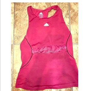 Adidas Clima Lite Workout top Adult Large red